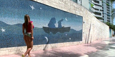 Hot and sexy blonde Esperanza Gomez reveals her sexy curves