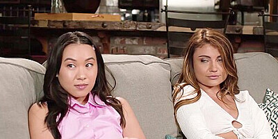 Kimmy Kimm And Adria Rae In And Having Threesome With Thier Matchmaker