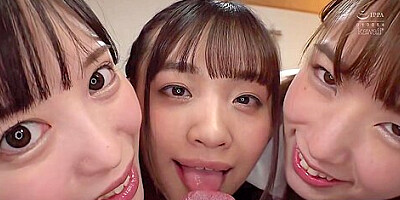 [cawd-438] 3 Step sisters In A Convenient Harem Of Friends Who Will Fight For My Dick In A Three-way Fight If I Call Them Mai Hanagari, Yui Tenma, Urara Hanane Scene 9