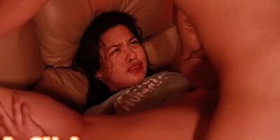 Le Slicks - Two Pinay Got Cumshot By Step daddy Z With Emma Rouge ( 2)