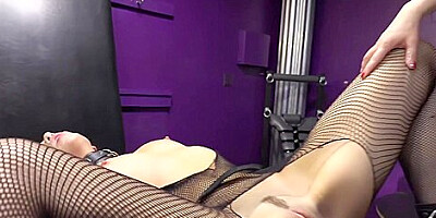 Lesbian Dominatrix Dominates Her Cute Pe - Joseline Kelly And Aiden Starr