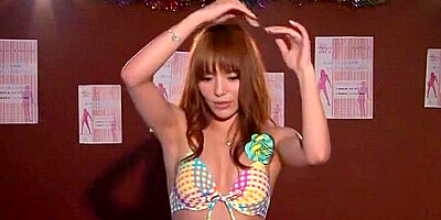 Hottest Japanese girl Tina Yuzuki in Best Live shows, Compilation JAV clip