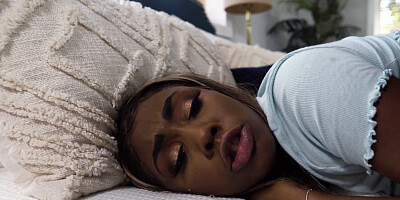Her oozing cunt is the best gift for the black stepdad