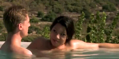 Sensual rubdown from a perfect Korean hottie in an IR vid