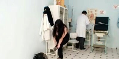 Ginormous breasts large mom rosana gyno doctor examination