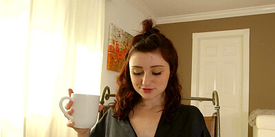 Pal fucks both pretty GF and his luxurious stepmother