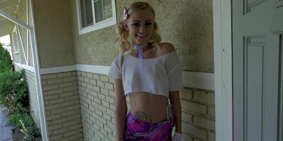 Hardcore gonzo videos of Kenzie Kai and rude guy Bryan Gozzling