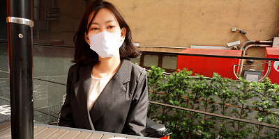 Manami Honjyo treats a hard cock to a great blowjob