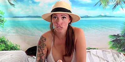 Yogabella My Step sons Beach Boner