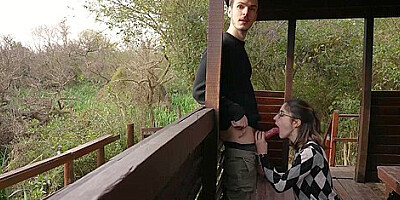 Petite Horny teen 18+ Fucked In Public Park - Almost Caught! - Outdoor Amateur Sex