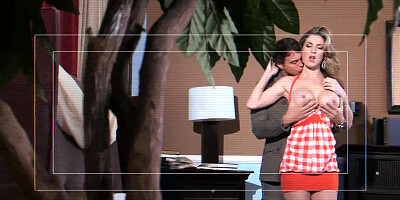 Busty blonde milf Kayla Paige pleasures Rocco Reed