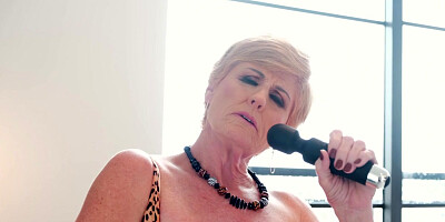 The Big-Titted Granny With A Gaping Pussy