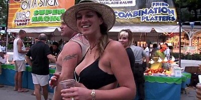 SpringBreakLife Video: Flashing At Daytime Street Party