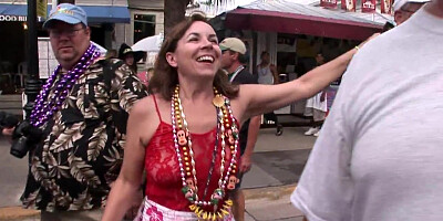 SpringBreakLife Video: Flashing At Daytime Street Party