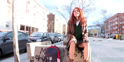 Skinny schoolgirl 18+ Chooses Porn Studio Instead Of Col