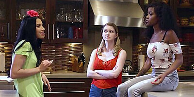 Bunny Colby And Alex Coal - Lesbian Ufo Story With And