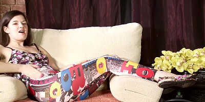 Hottest pornstar in Fabulous Masturbation, Brunette adult movie