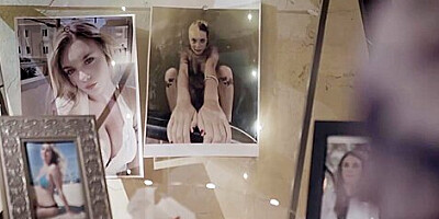 Lauren Phillips And Gabbie Carter - Huge Titted Babysitter Joins A Couple