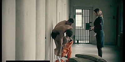 The Luscious Prison Guard Handles Hard Her Prisoners