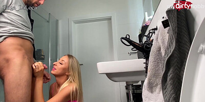 MyDirtyHobby - Caught fucking her Step sister's husband while having dinner and creampied