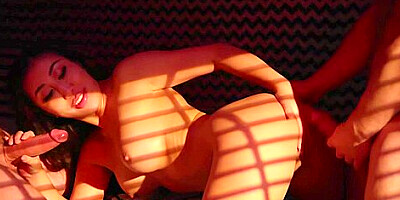 Gets Sodomized And Double Penetrated In Bed With Nicole Doshi
