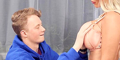 Young Boy, Jimmy Michaels And Casca Akashova In Gives Head And Fucks In Bed