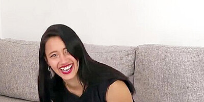 Lia Ponce - Horny Latina Porn Star At First Ever