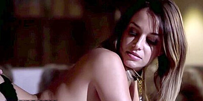 Three Guys Take Turns On Cara Saint-germain In Hot Stockings