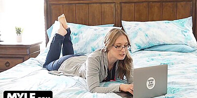 Big Ass Stepmom Ophelia Kaan Makes Her Horny Stepson Cum Deep Inside Her Milf Pussy