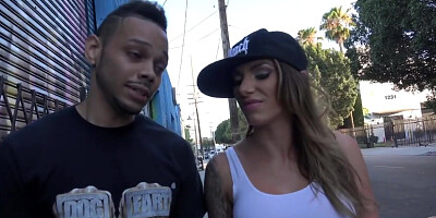 Juelz Ventura Gets Her Holes Filled With Black Cock