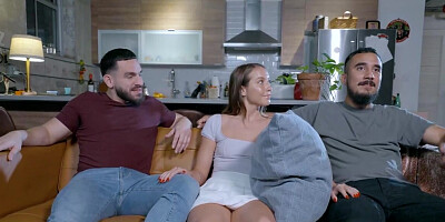 Violet Reign is having sex with her stepbro Peter Green