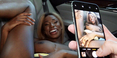 Amazing back seat interracial kinks with top Kinsley Karter