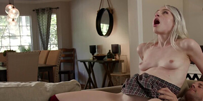 Ramon Nomar is banging his petite teen stepdaughter Scarlett Hampton