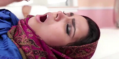 Arab teen Ada twat nailed and receives warm cum inside it