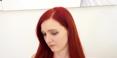 Redhead Slut Pyper Prentice Makes Her Stepdad Cum Real Hard
