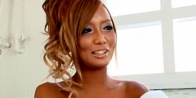 Hottest Japanese chick Riku Hinano in Exotic JAV video