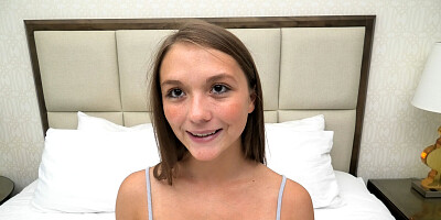 Salad tossing 18 yr old makes her debut porn