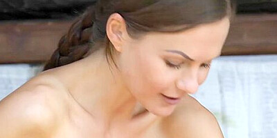 Tina Kay, Stephanie Moon And Rebecca Volpetti In Braided Pigtails Clip