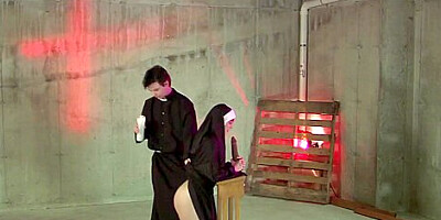 Illicit Lust For Naughty Nun And Horny Priest Leads To Wild Orgasmic Release In Candlelight