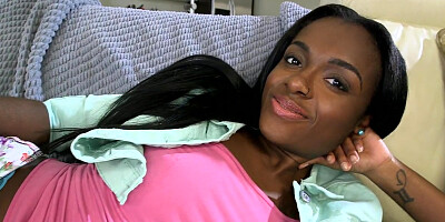 Sweet 18 year old ebony pussy