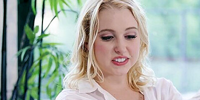 Chloe Cherry And Rob Piper In Petite Exciting Blond Big Black Dick Slit Fo