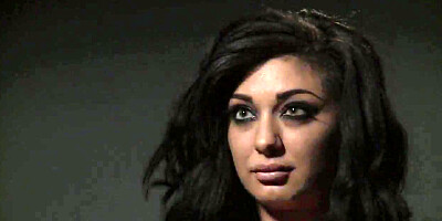 BDSM XXX Russian sub beauty is suspended by Master