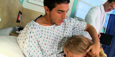 Reader's Wife Becomes A Three-Way Nurse