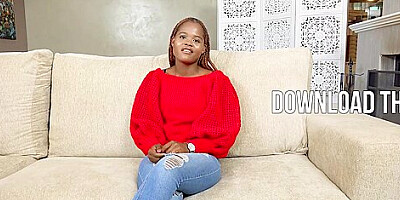 Sexy Big Ass African Teen 18+ Sasha D Fake Casting Before She Gave A Blowjob