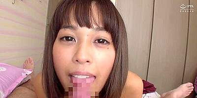 Half Japanese half Thai JAV amateur gives blowjob