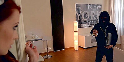Sexy Maid Gets Surprise Fuck By A Thief - Isabella Lui