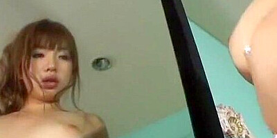 Horny Japanese model Miyu Hasegawa in Incredible Big Tits JAV movie