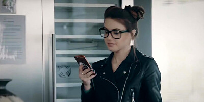 Elle Rose Gets Fucked By Her Horny Lover On The Table!