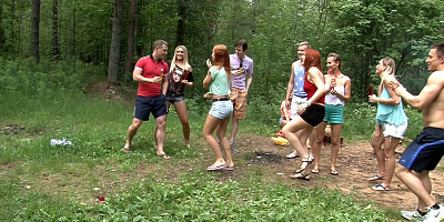 Dominica Phoenix & Eva Berger & Nika Star & Mancy & Rita Rush & Sabrina M in real college fucking filmed in the outdoors