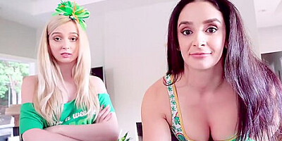 Lexi Lore And Sheena Ryder - Luck Of The Stepson With And